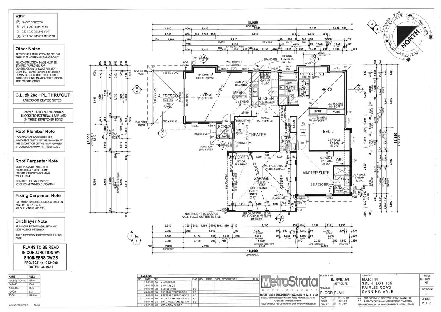 Floorplan of Homely house listing, 15b Fairlie Road, Canning Vale WA 6155