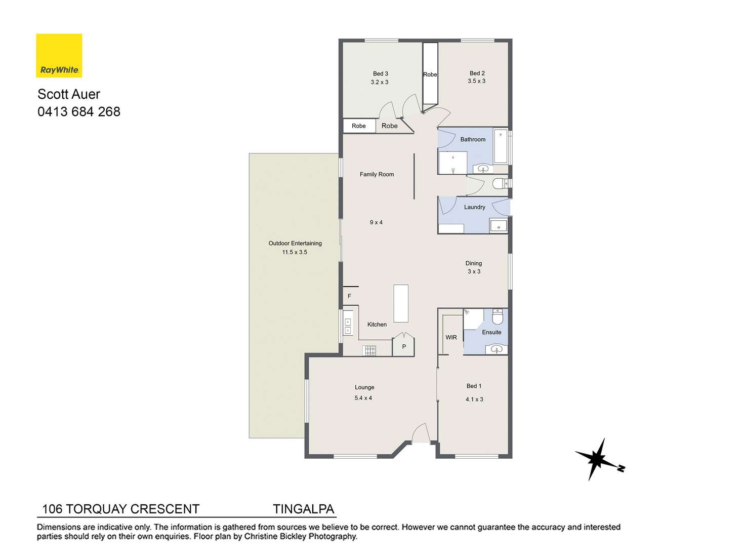 Floorplan of Homely house listing, 106 Torquay Crescent, Tingalpa QLD 4173