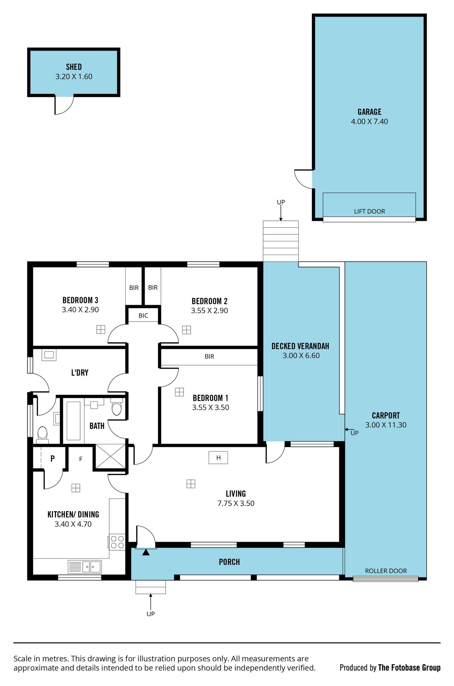 Floorplan of Homely house listing, 15 Naples Street, Hackham West SA 5163