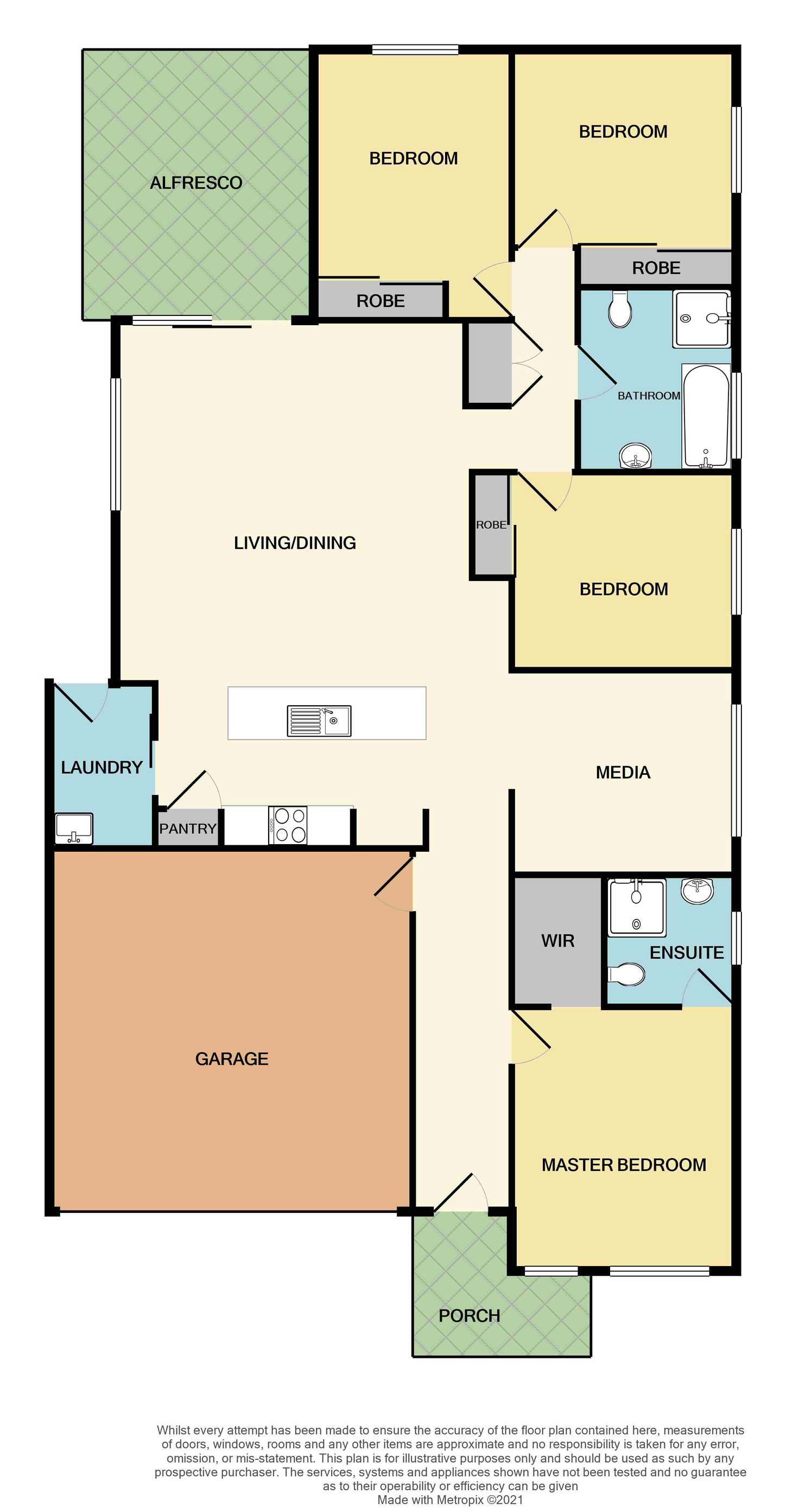 Floorplan of Homely house listing, 4 Songlark Place, Aberglasslyn NSW 2320