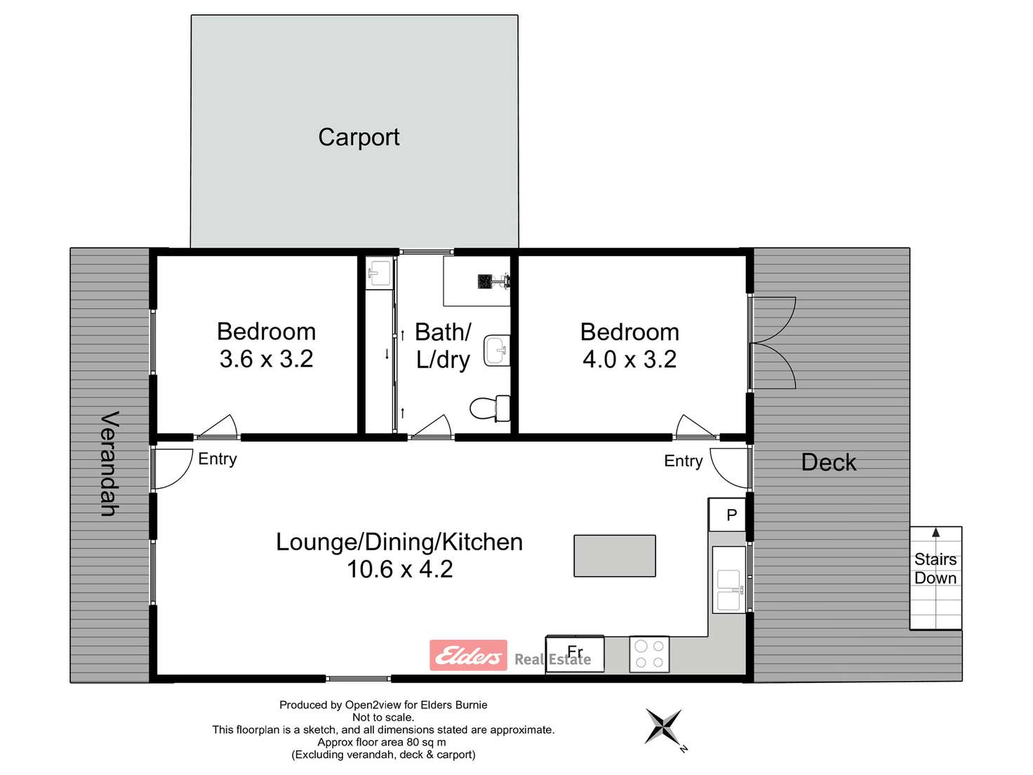 Floorplan of Homely house listing, 8 Peters Street, Queenstown TAS 7467