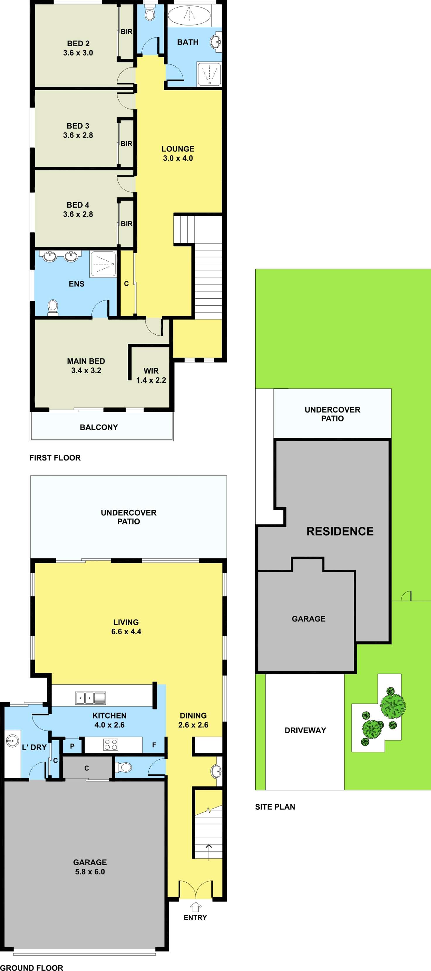 Floorplan of Homely house listing, 46 Waterfern Way, Ripley QLD 4306