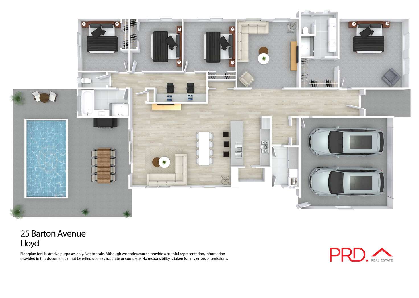 Floorplan of Homely house listing, 25 Barton Avenue, Lloyd NSW 2650