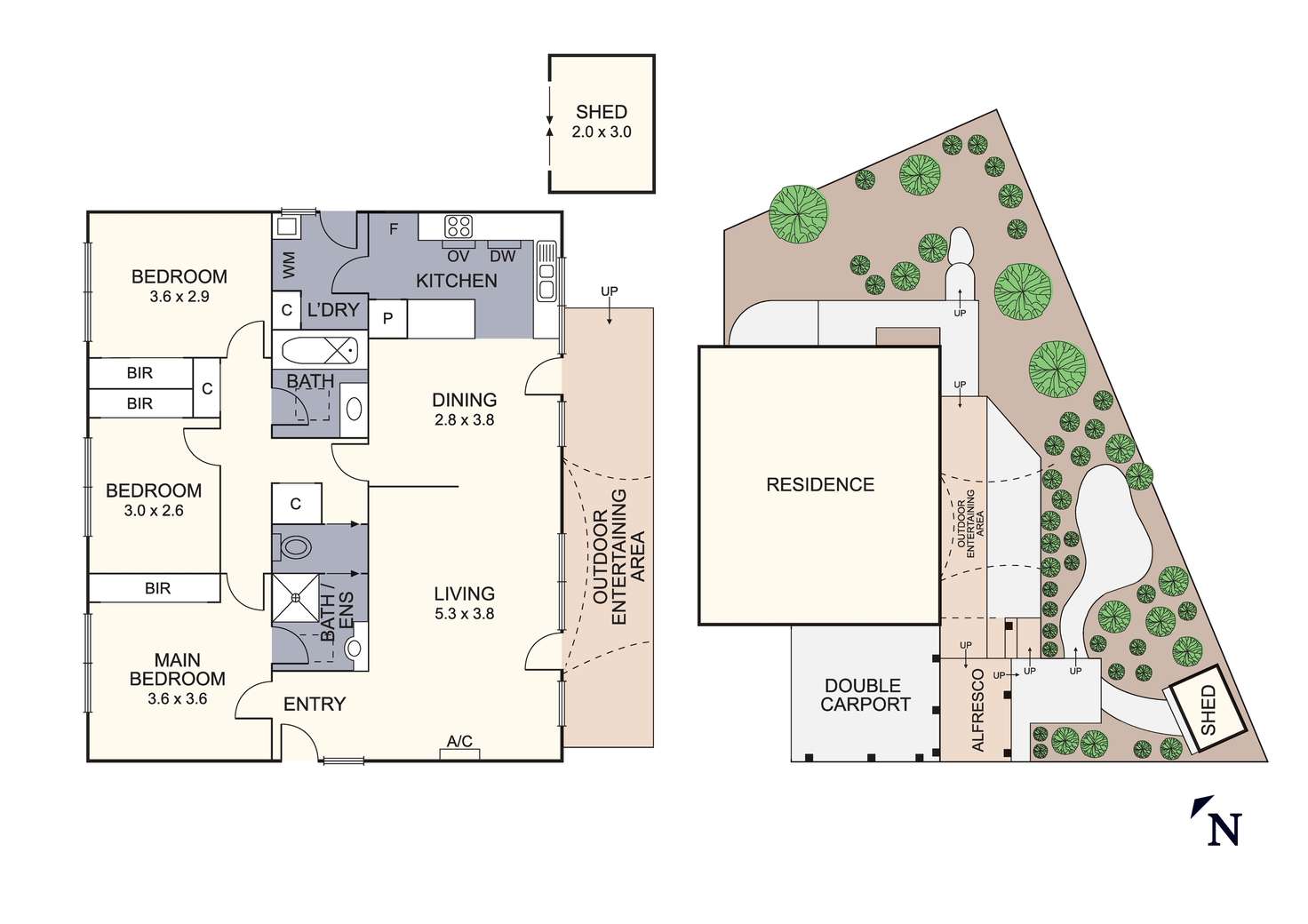 Floorplan of Homely unit listing, 1/12 Tintern Avenue, Bayswater North VIC 3153