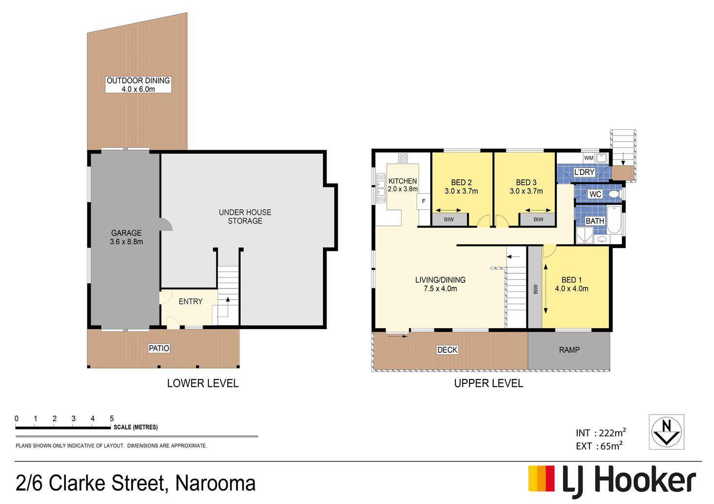 Floorplan of Homely house listing, 6B Clarke Street, Narooma NSW 2546
