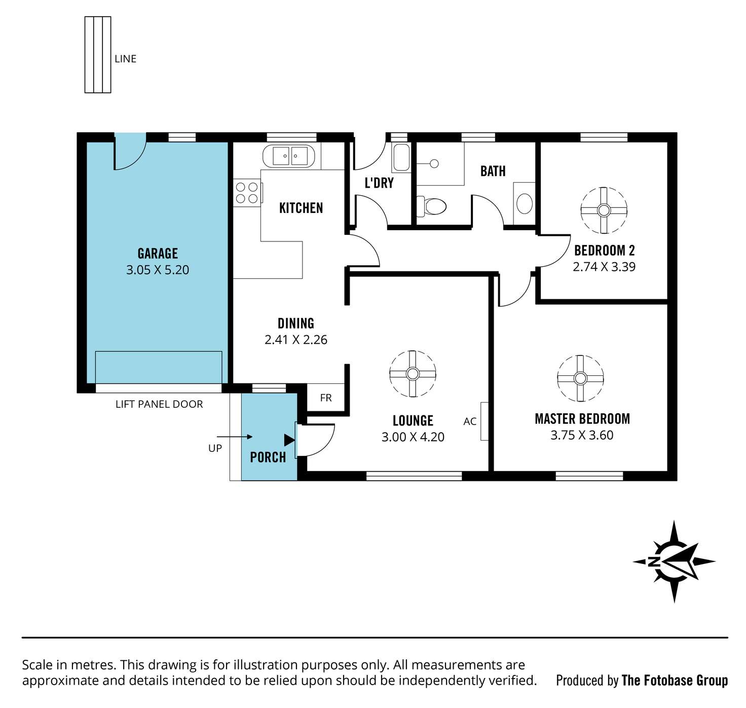 Floorplan of Homely house listing, 2/2 Meadow Way, Hackham West SA 5163