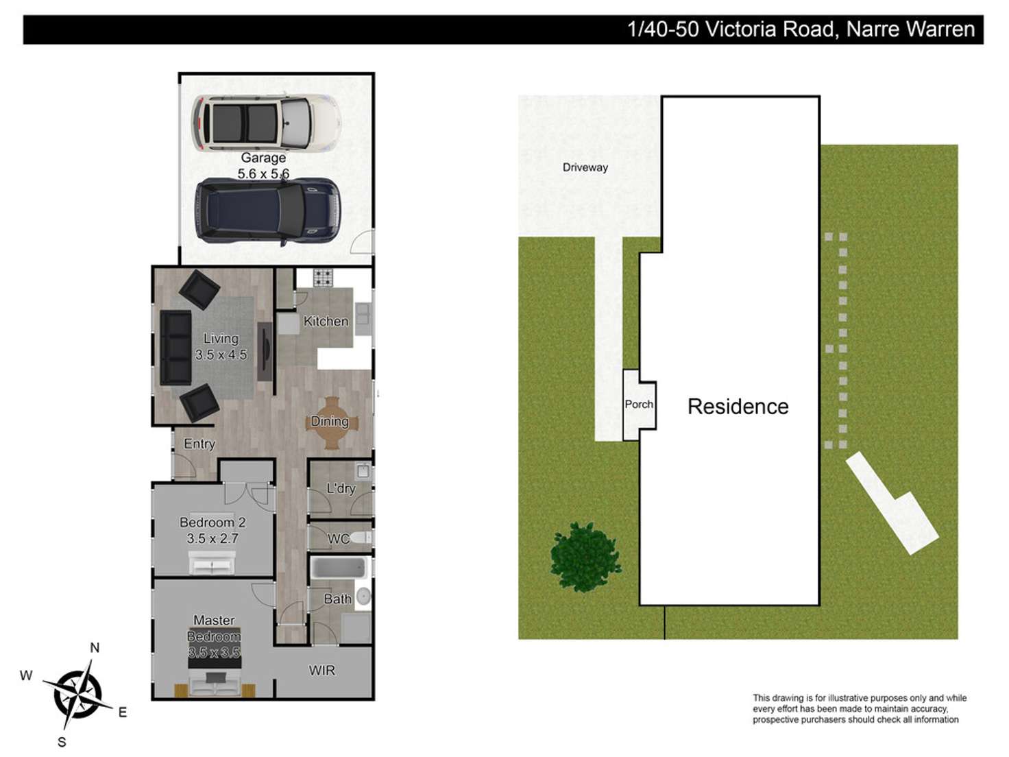 Floorplan of Homely unit listing, 11/40-50 Victoria Road, Narre Warren VIC 3805