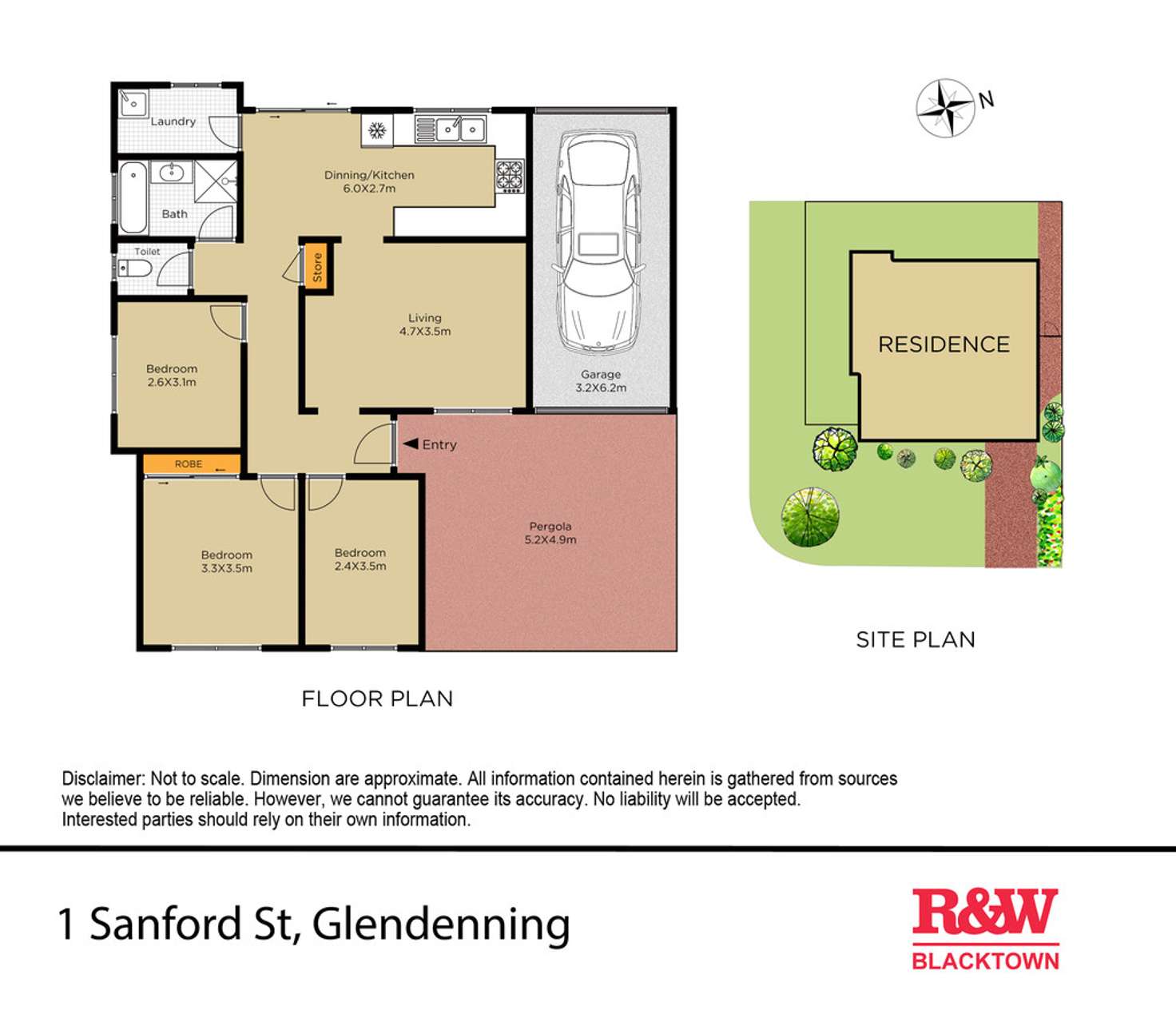 Floorplan of Homely house listing, 1 Sanford Street, Glendenning NSW 2761
