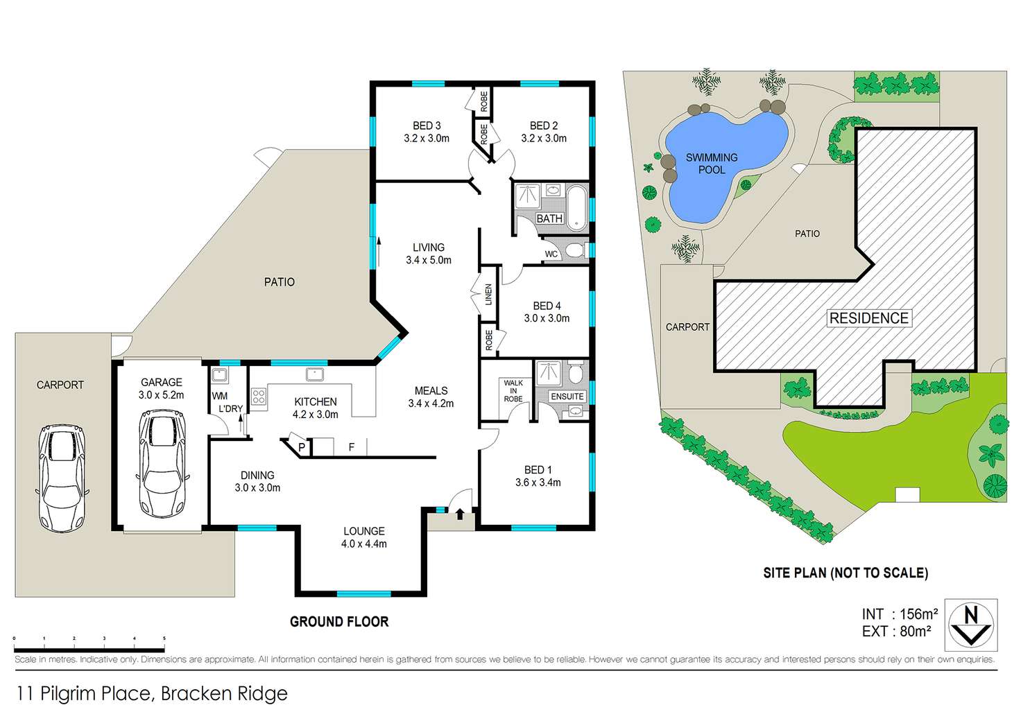 Floorplan of Homely house listing, 11 Pilgrim Place, Bracken Ridge QLD 4017