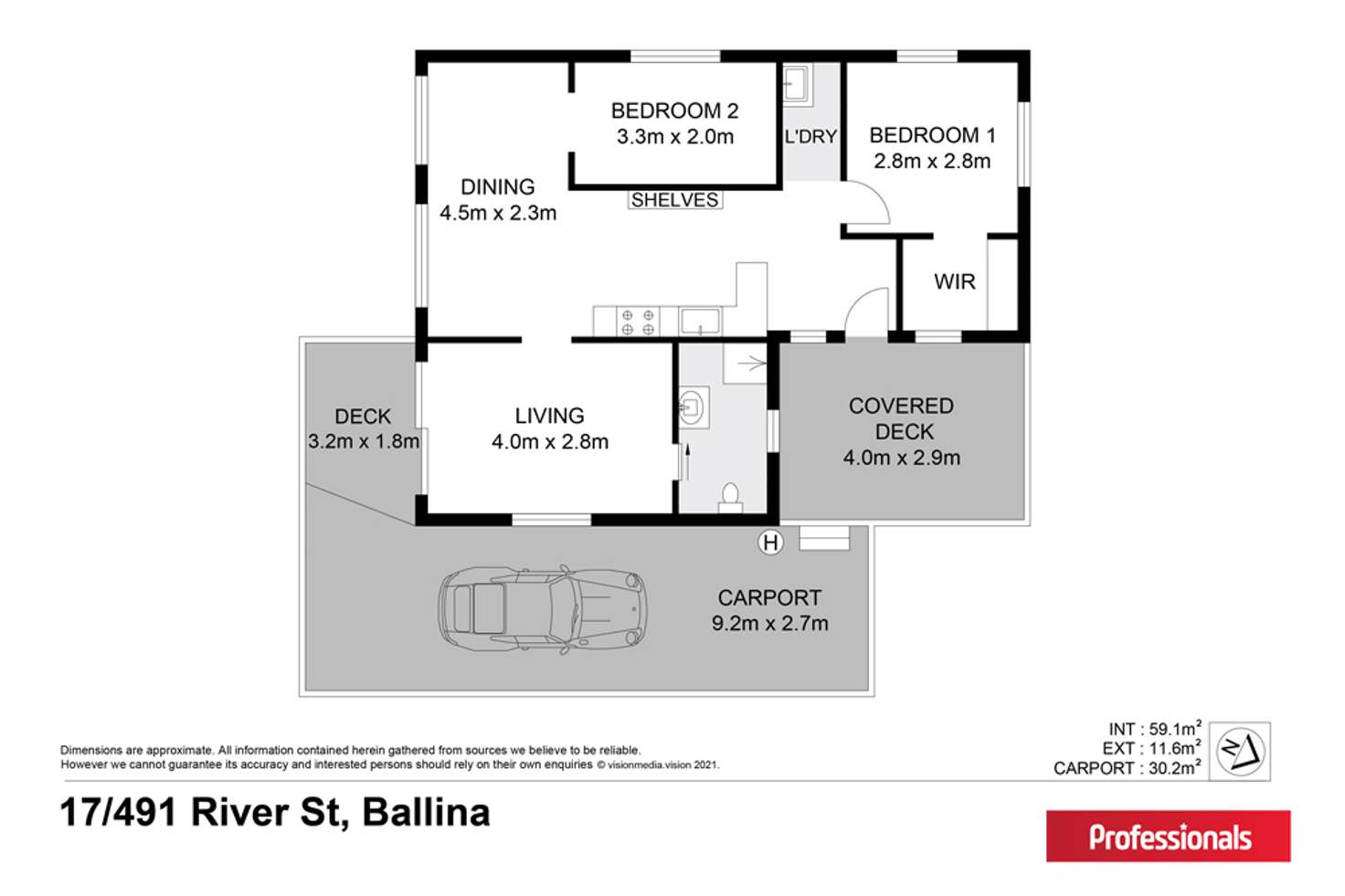 Floorplan of Homely retirement listing, Site 17/491 River Street, West Ballina NSW 2478