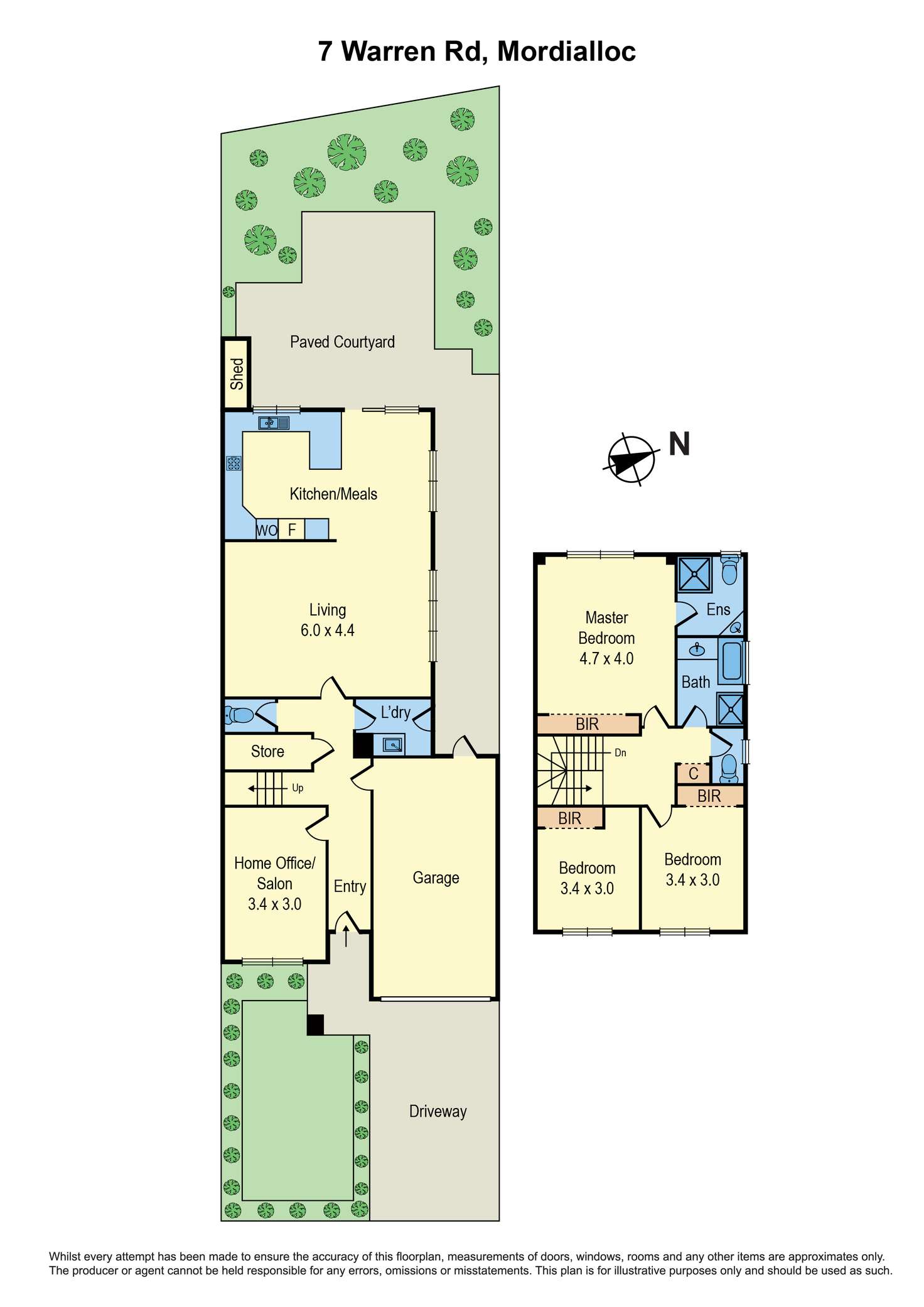 Floorplan of Homely house listing, 7 Warren Road, Mordialloc VIC 3195