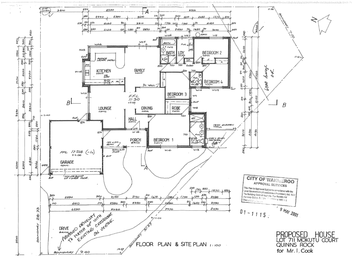 Floorplan of Homely house listing, 3 Mokutu Court, Quinns Rocks WA 6030