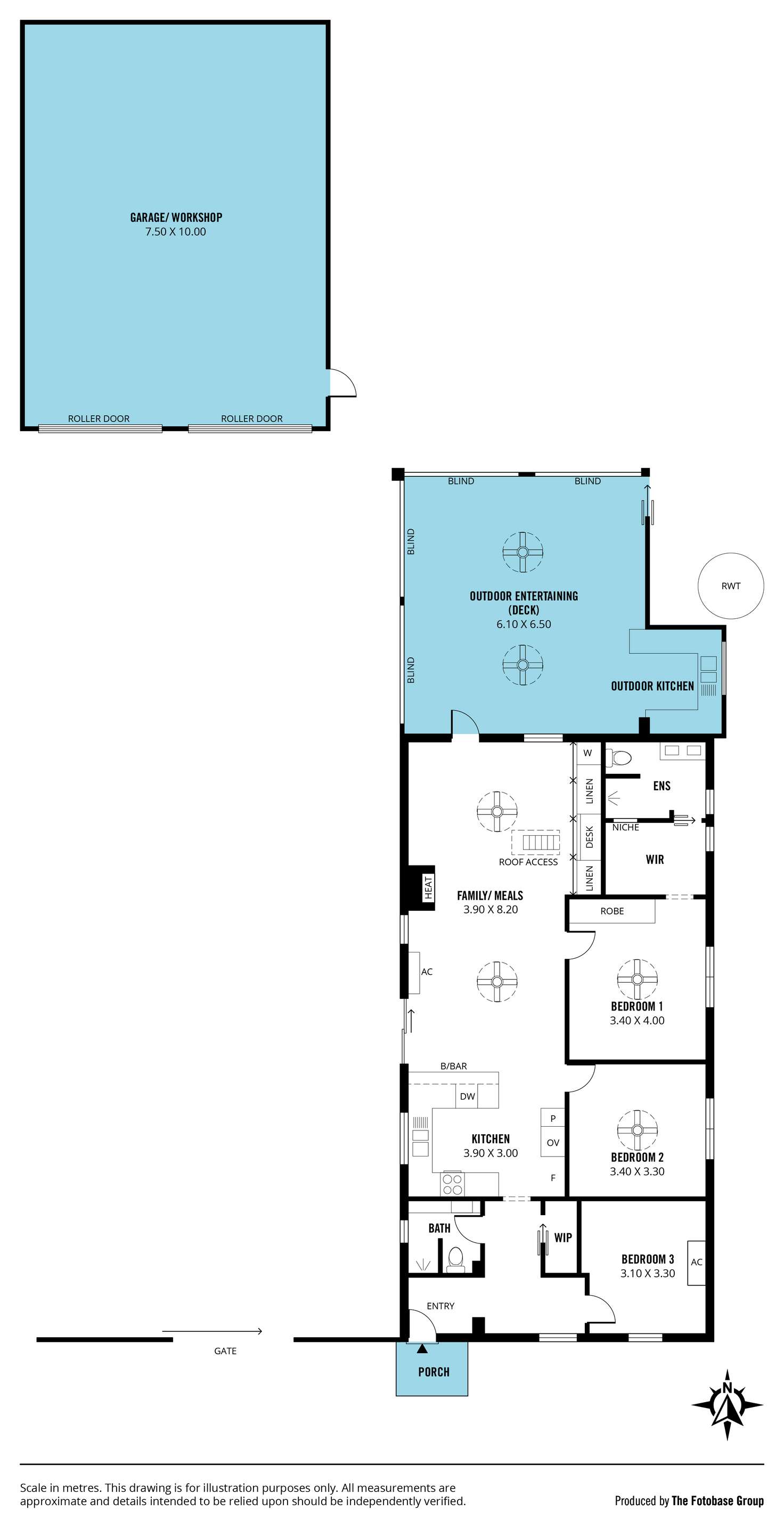 Floorplan of Homely house listing, 25 Macquarie Street, Moana SA 5169