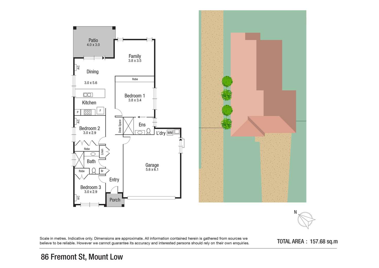 Floorplan of Homely house listing, 86 Fremont Street, Mount Low QLD 4818