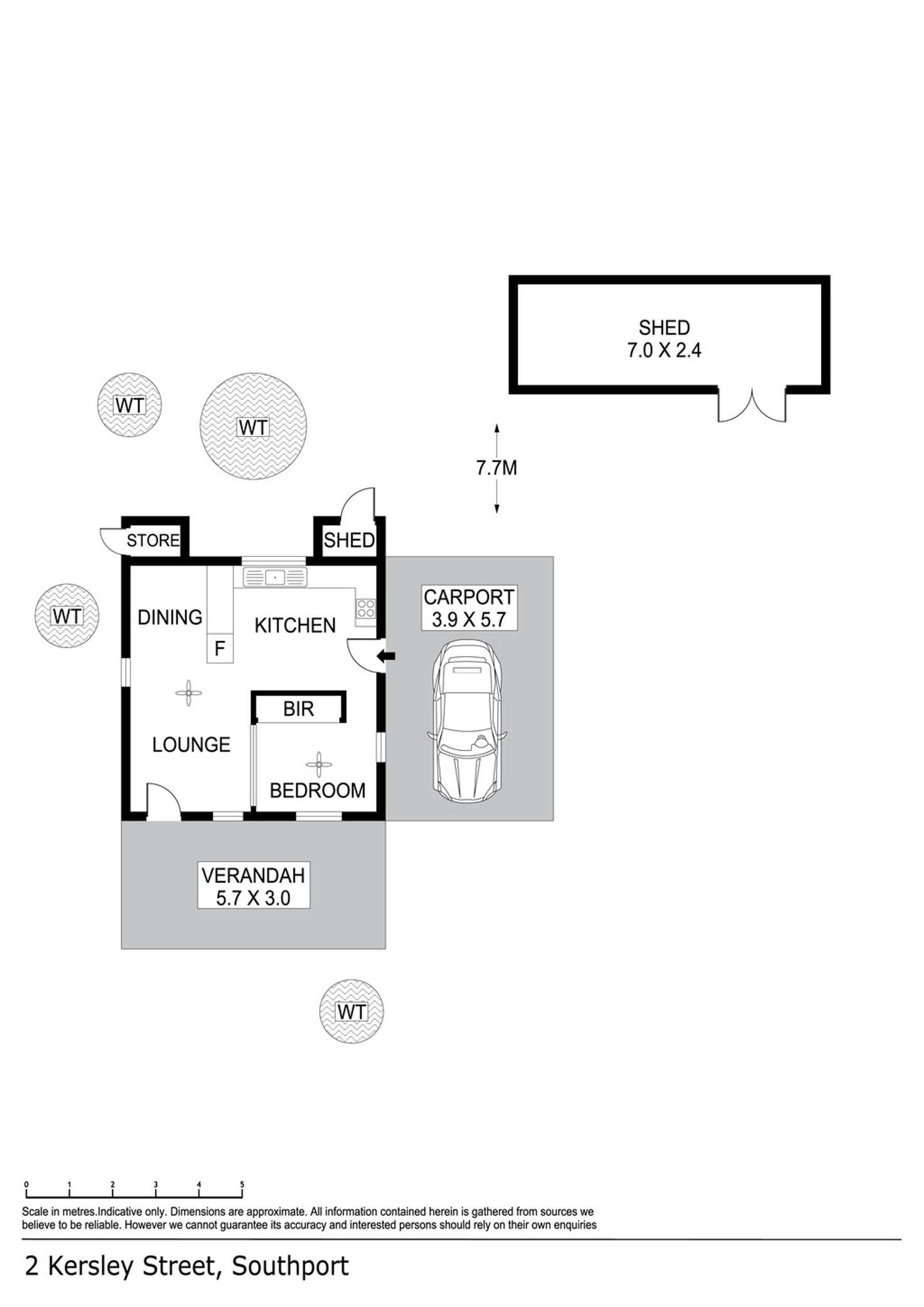 Floorplan of Homely house listing, 2 Kersley Street, Southport NT 822