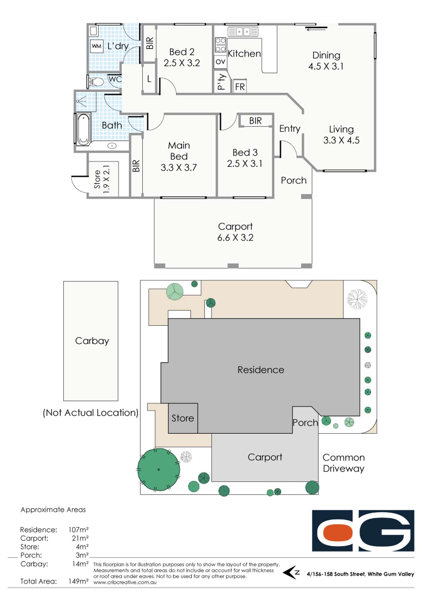 Floorplan of Homely house listing, 4/156-158 South Street, White Gum Valley WA 6162