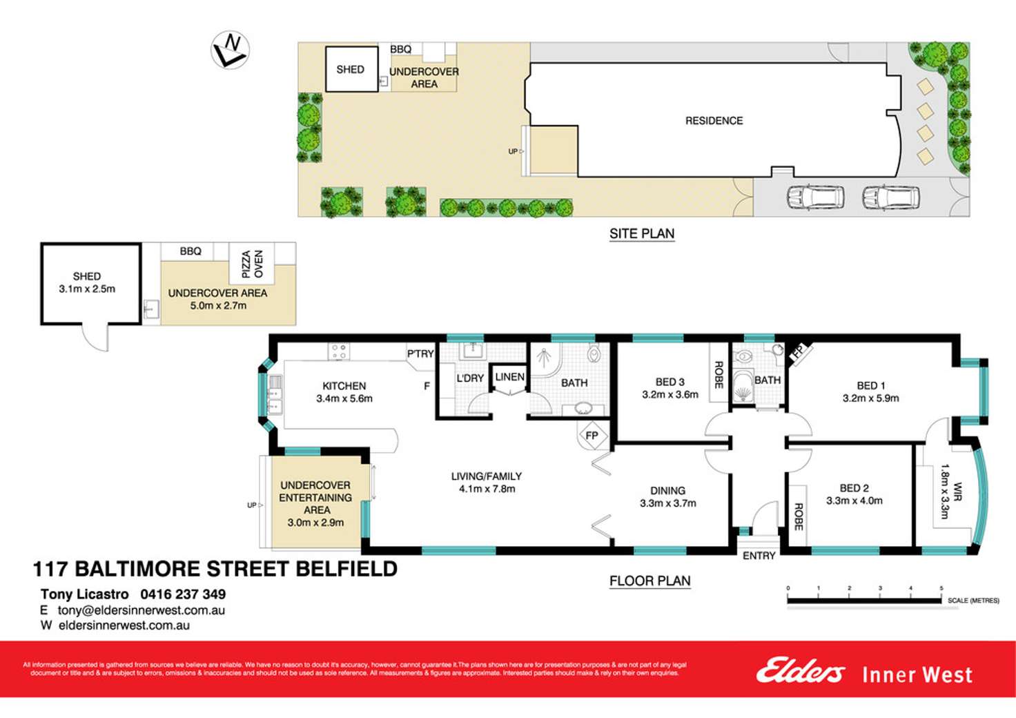 Floorplan of Homely house listing, 117 Baltimore Street, Belfield NSW 2191