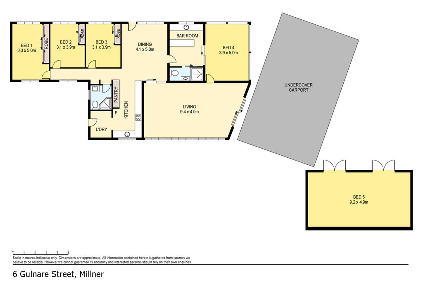 Floorplan of Homely house listing, 6 Gulnare Street, Millner NT 810