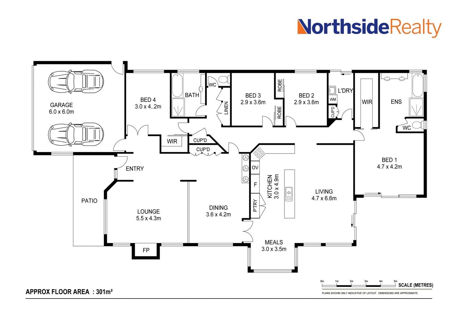 Floorplan of Homely house listing, 6 Augusta Ct, Albany Creek QLD 4035