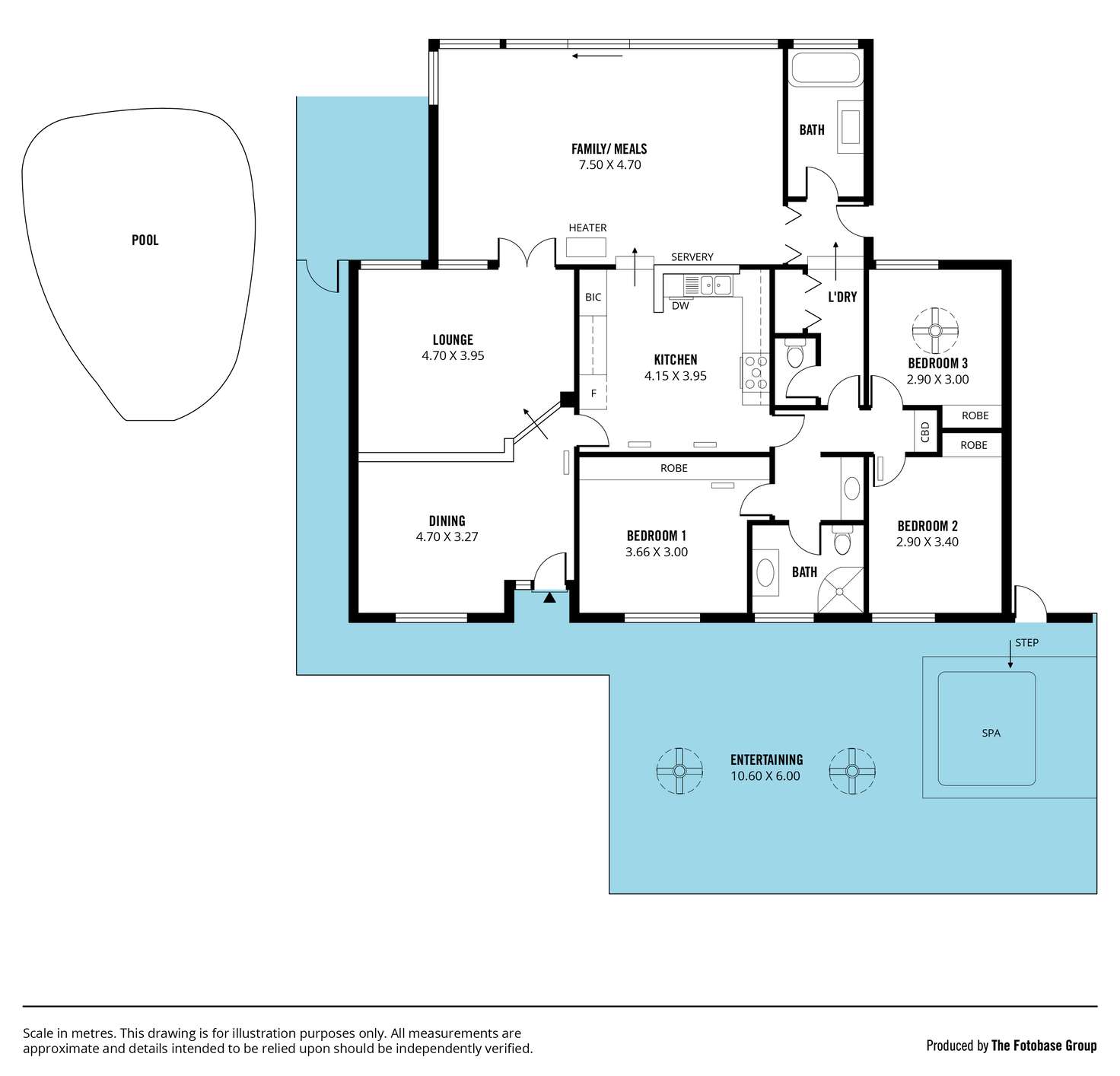 Floorplan of Homely house listing, 19 Nayook Grove, Happy Valley SA 5159