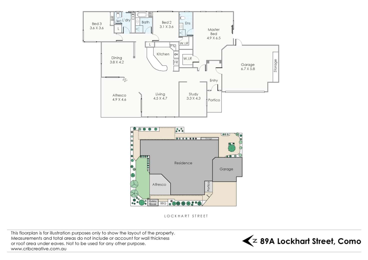 Floorplan of Homely house listing, 89A Lockhart Street, Como WA 6152