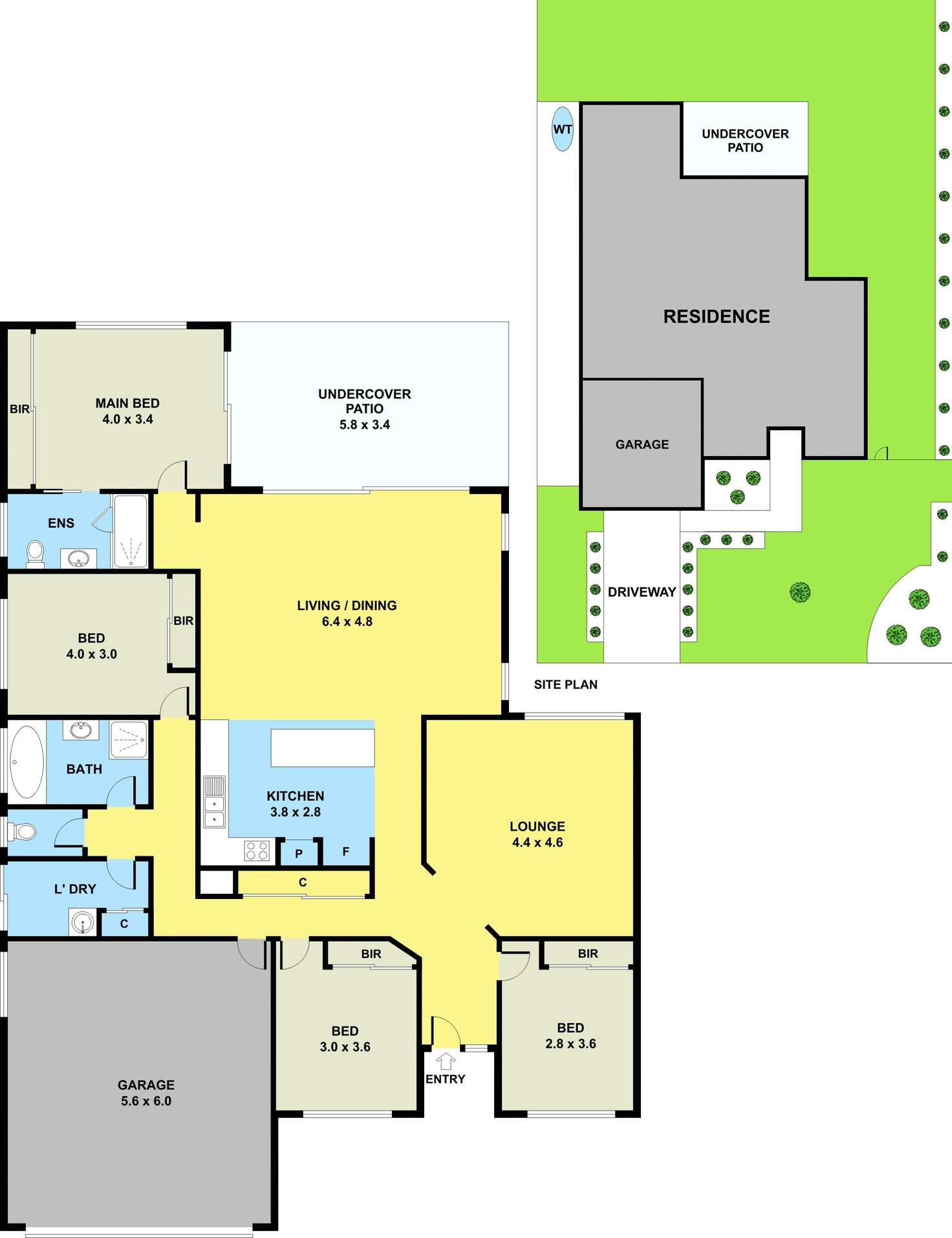 Floorplan of Homely house listing, 3 Peacherine Circuit, Bellmere QLD 4510