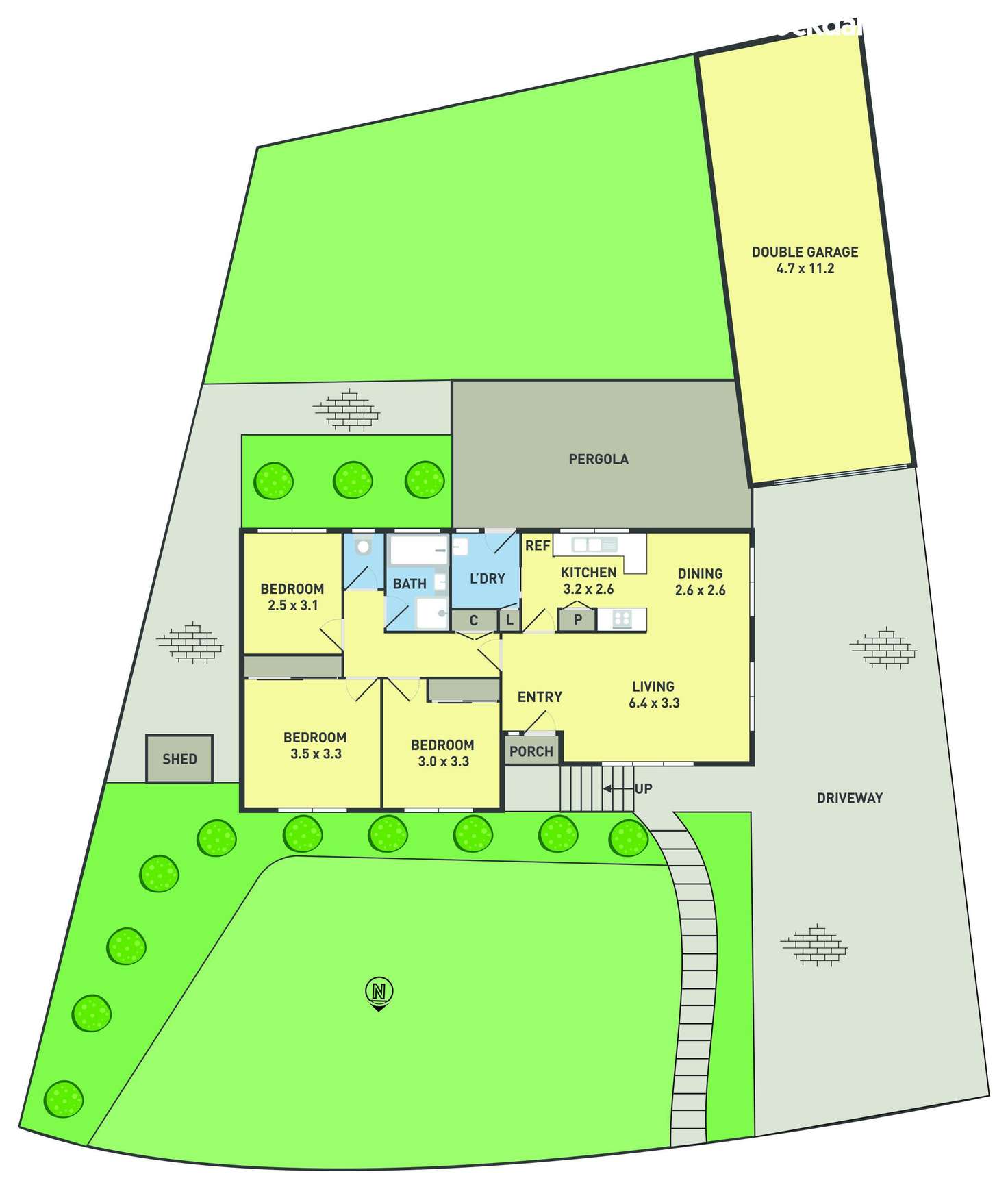 Floorplan of Homely house listing, 15 Claredale Avenue, Gladstone Park VIC 3043