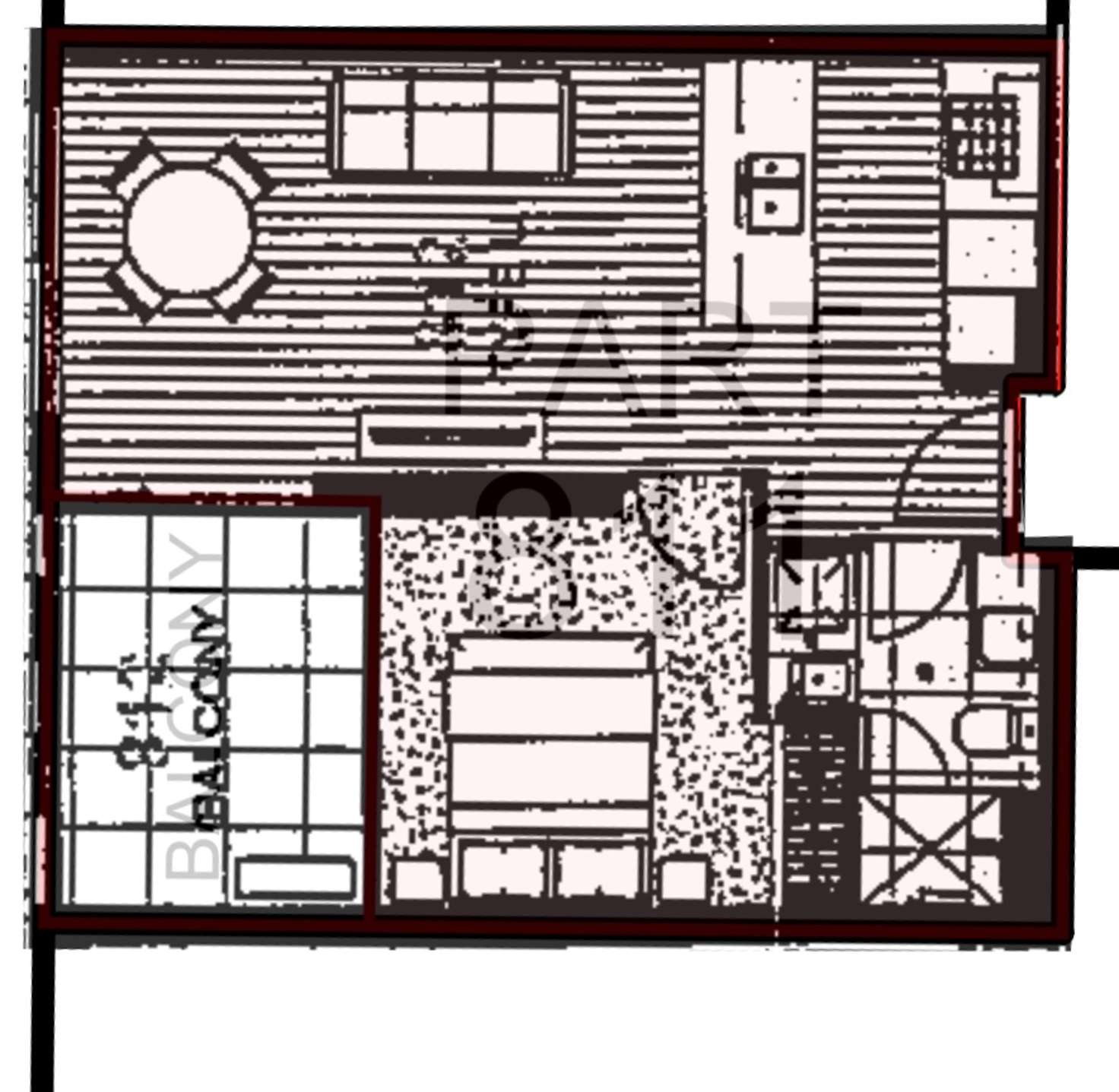 Floorplan of Homely apartment listing, 811/251 Johnston St, Abbotsford VIC 3067