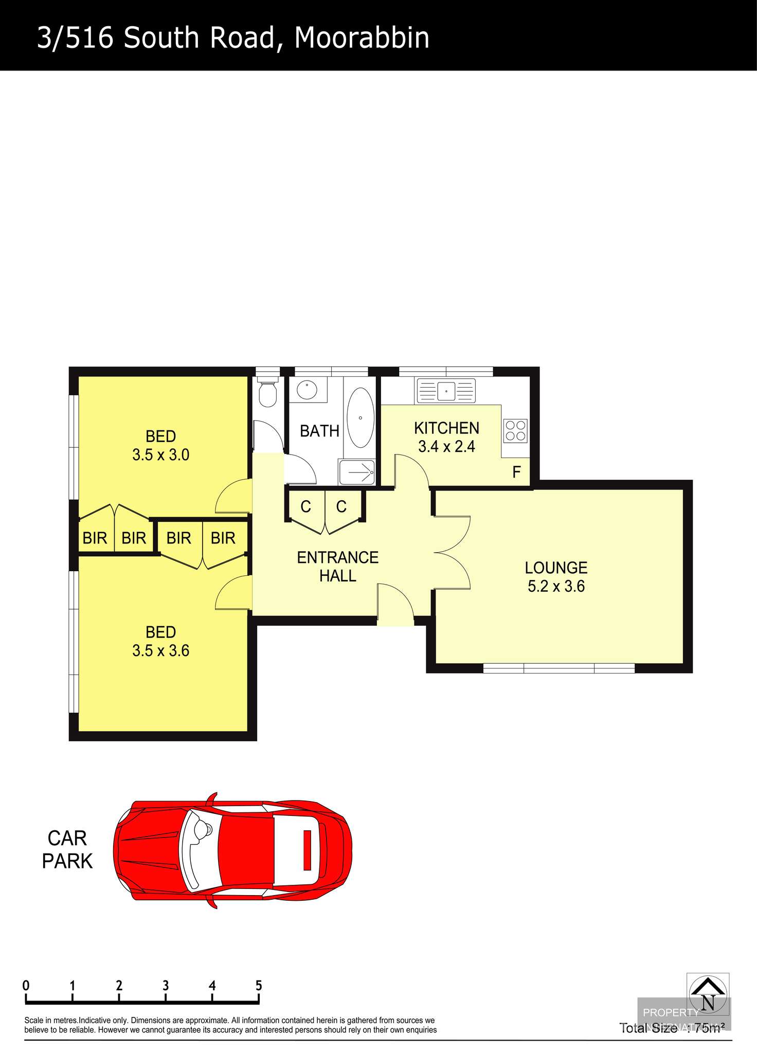 Floorplan of Homely blockOfUnits listing, 516 South Road, Moorabbin VIC 3189