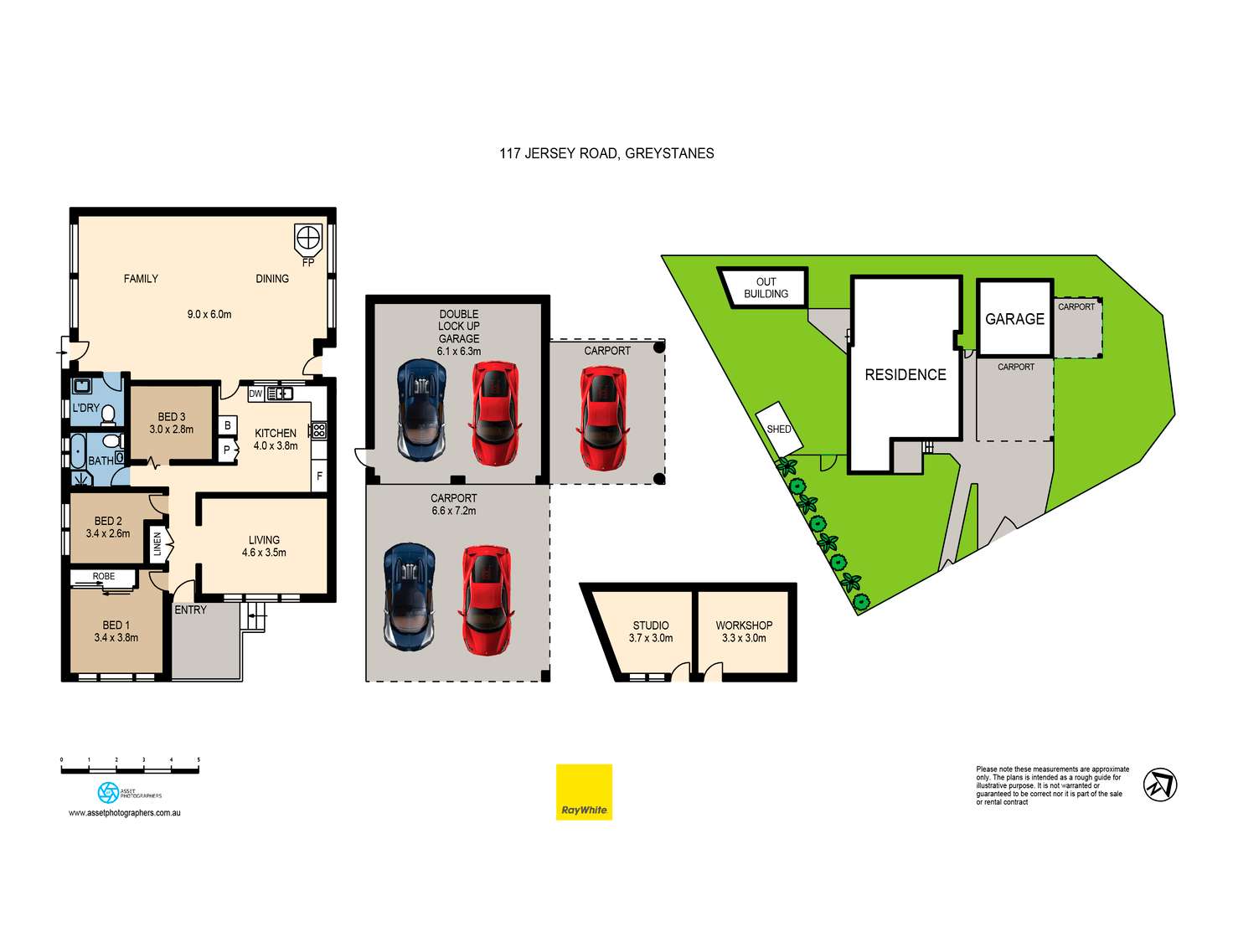 Floorplan of Homely house listing, 117 Jersey Road, Greystanes NSW 2145