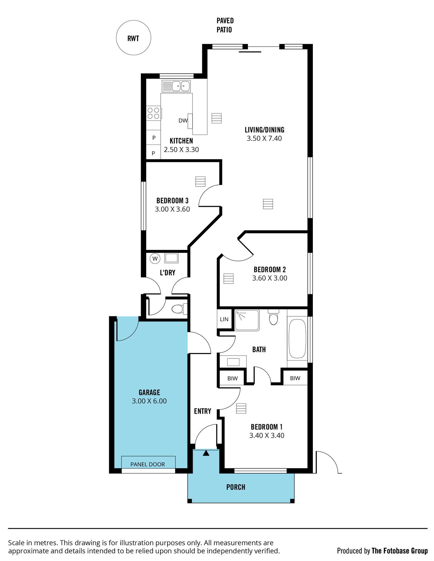 Floorplan of Homely house listing, 35A Thorne Crescent, Mitchell Park SA 5043