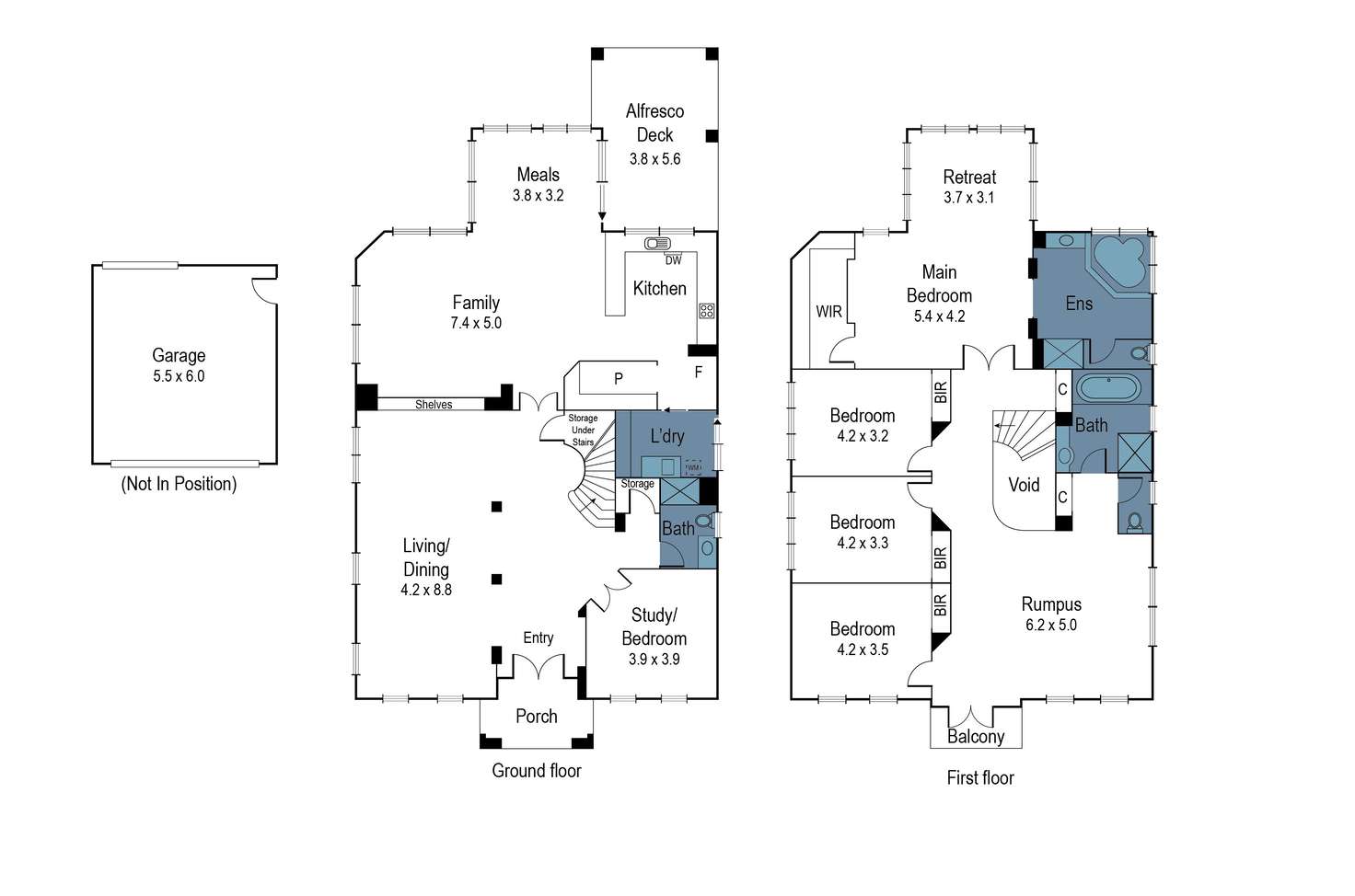 Floorplan of Homely house listing, 5 Chilcote Court, Box Hill South VIC 3128