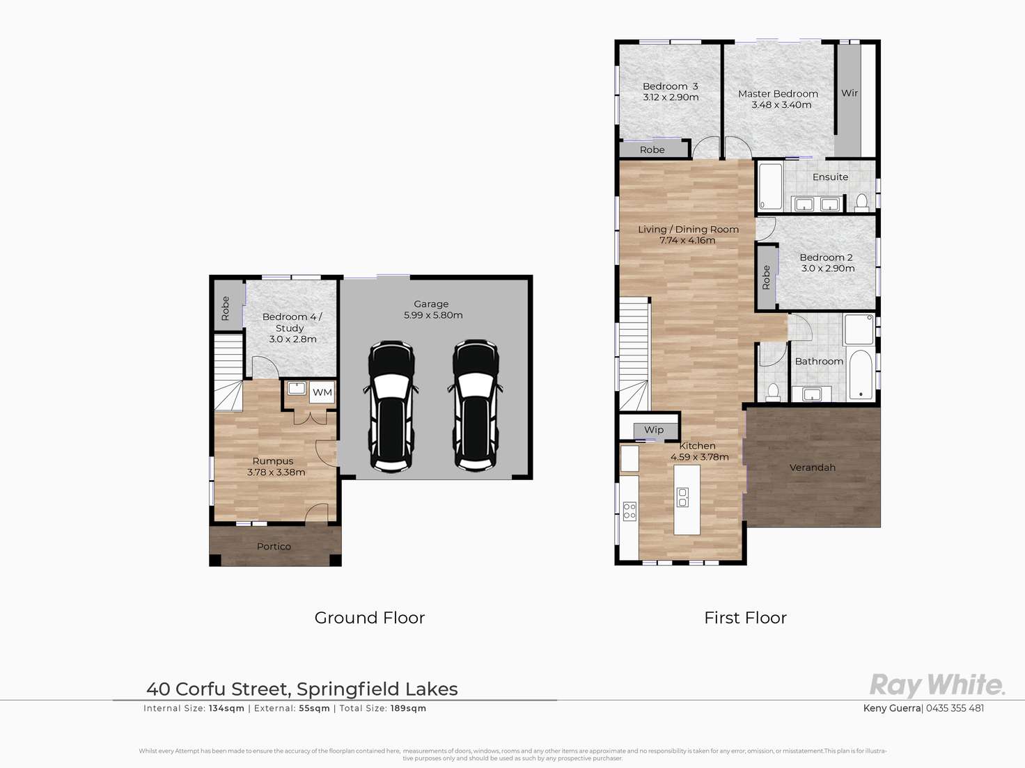 Floorplan of Homely house listing, 40 Corfu Street, Springfield Lakes QLD 4300