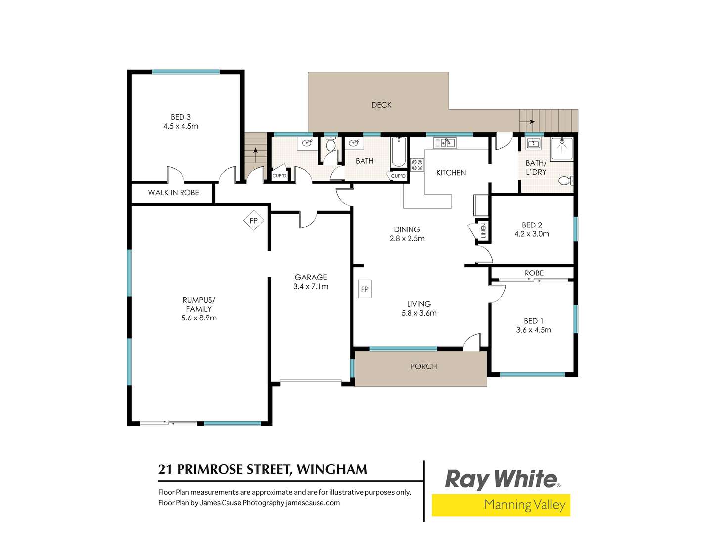 Floorplan of Homely house listing, 21 Primrose Street, Wingham NSW 2429