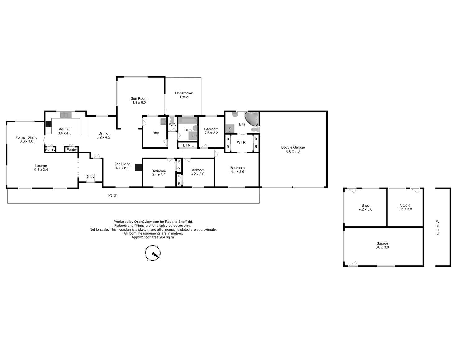 Floorplan of Homely house listing, 6 Torquay Street, Sheffield TAS 7306