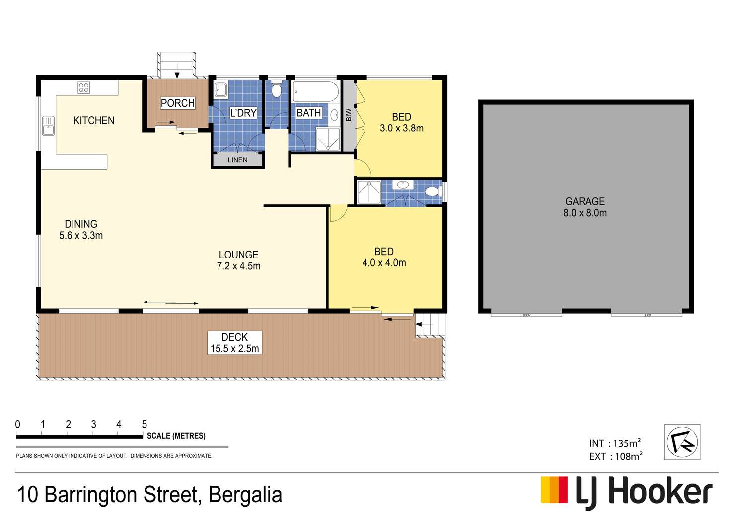 Floorplan of Homely house listing, 10 Barrington Street, Bergalia NSW 2537