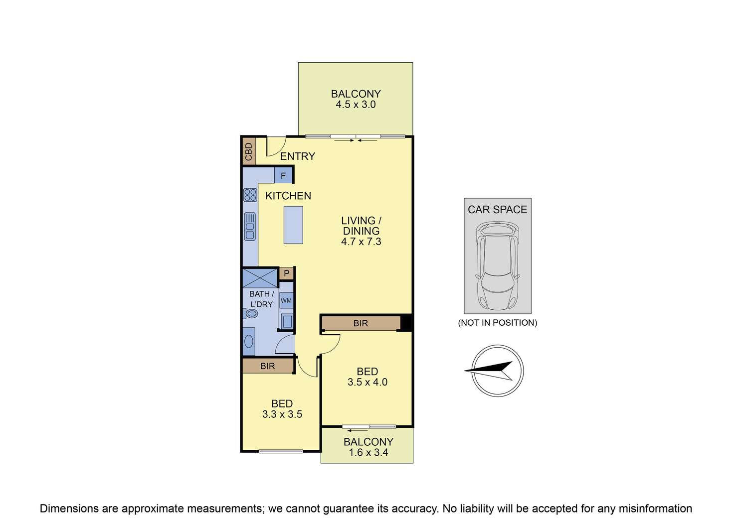 Floorplan of Homely apartment listing, G04/7 Rosella Avenue, Boronia VIC 3155