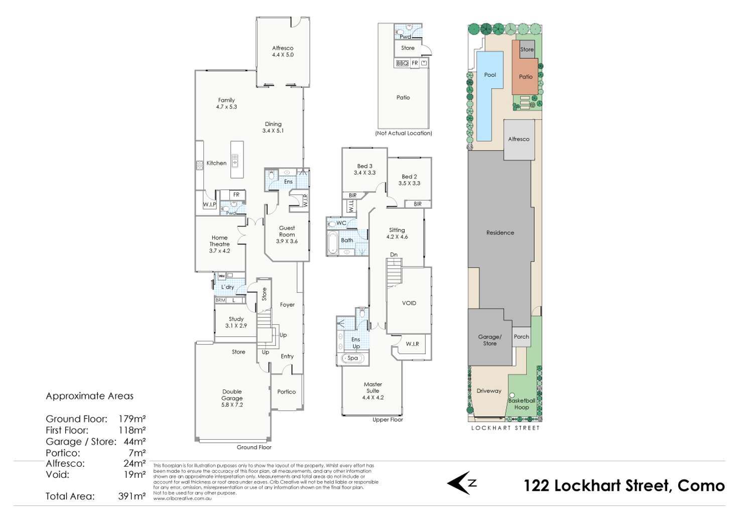 Floorplan of Homely house listing, 122 Lockhart Street, Como WA 6152
