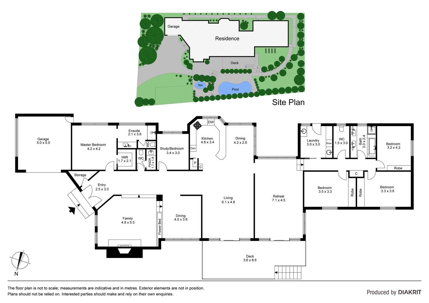 Floorplan of Homely house listing, 57 Candlebark Quadrant, Rowville VIC 3178