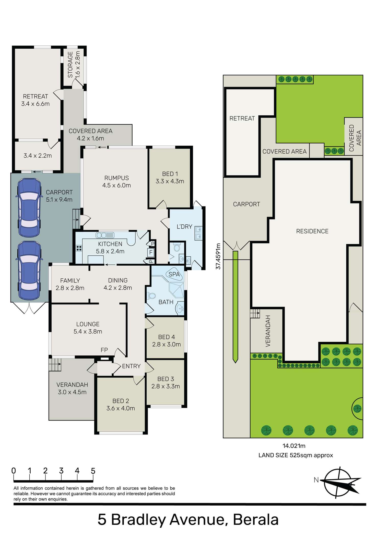 Floorplan of Homely house listing, 5 BRADLEY AVENUE, Berala NSW 2141