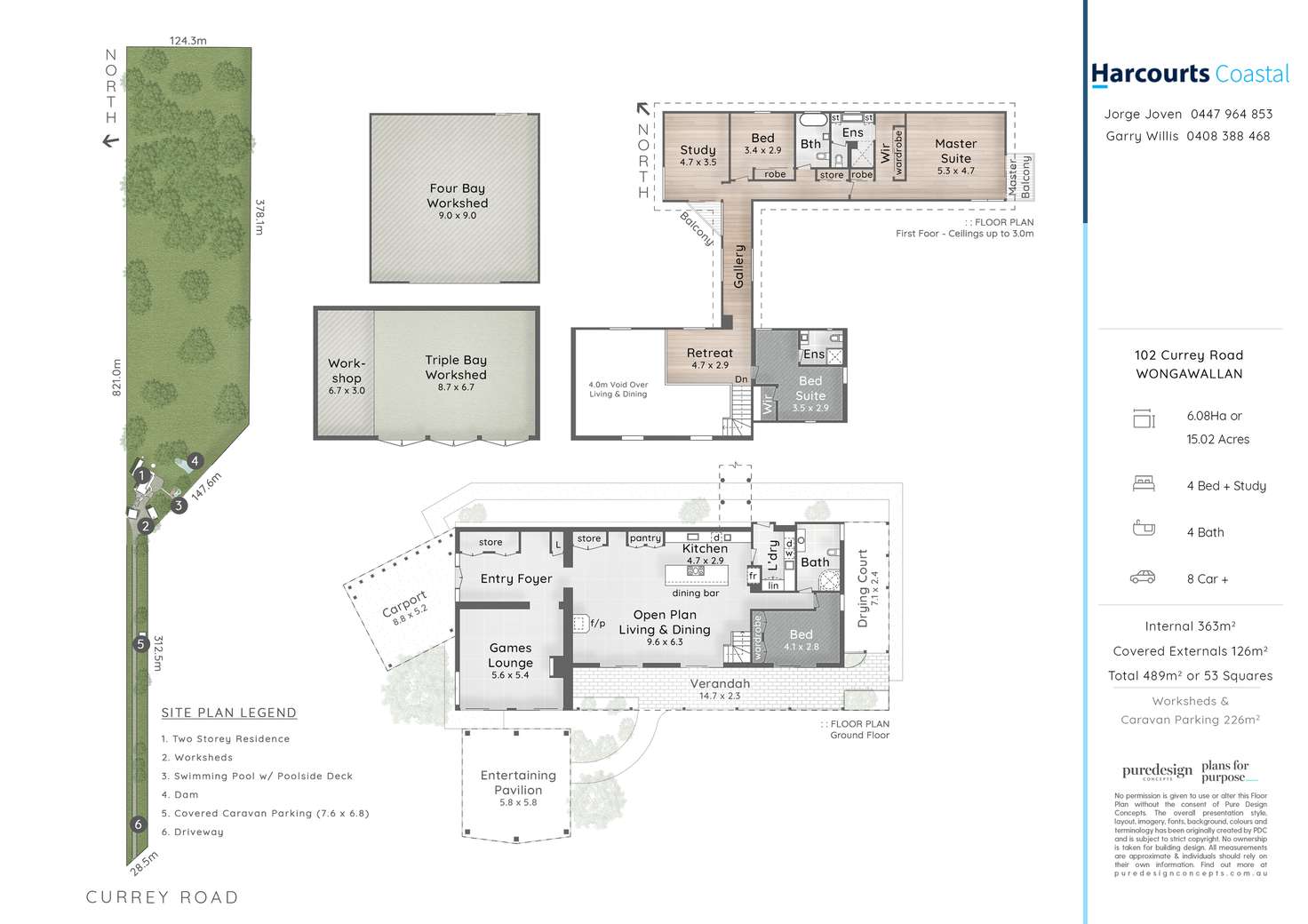 Floorplan of Homely house listing, 102 Currey Road, Wongawallan QLD 4210