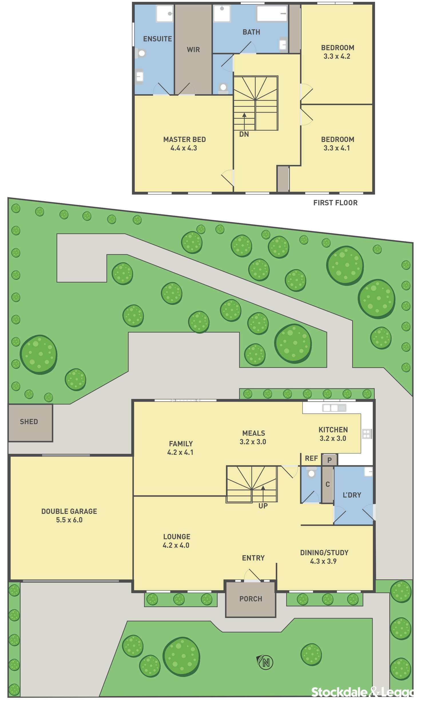 Floorplan of Homely house listing, 111B Greenvale Drive, Greenvale VIC 3059