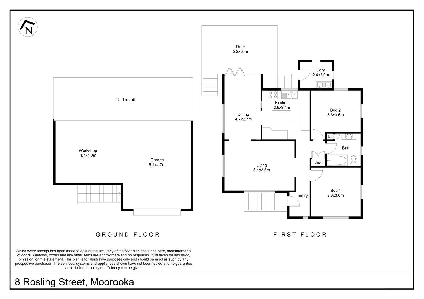 Floorplan of Homely house listing, 8 Rosling St, Moorooka QLD 4105