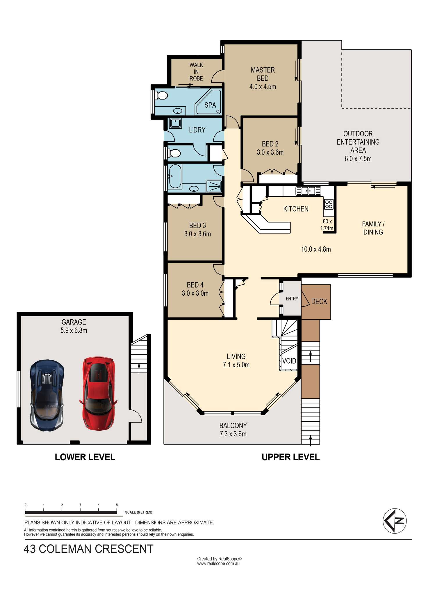 Floorplan of Homely house listing, 43 Coleman Crescent, Springwood QLD 4127
