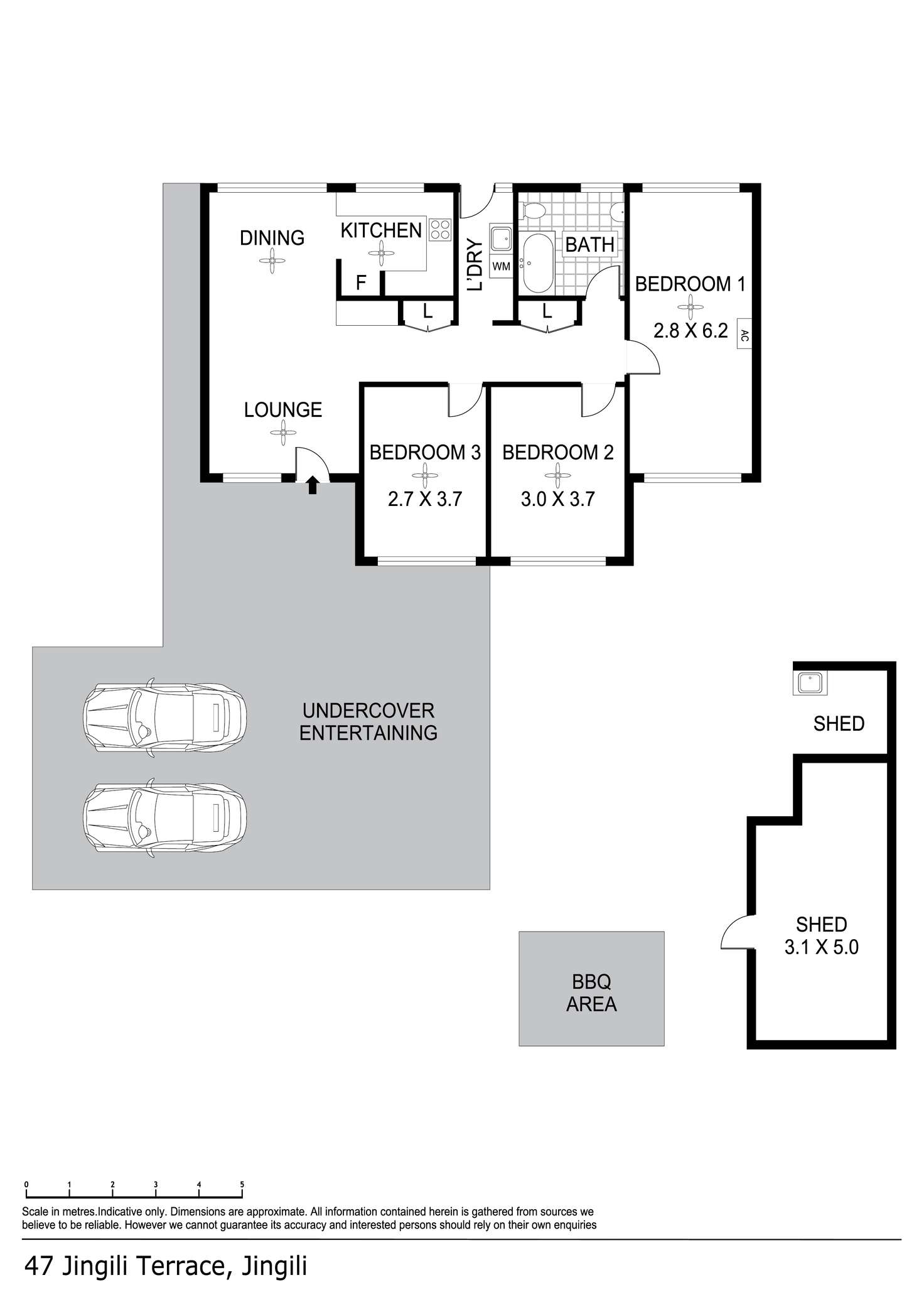 Floorplan of Homely house listing, 47 Jingili Terrace, Jingili NT 810
