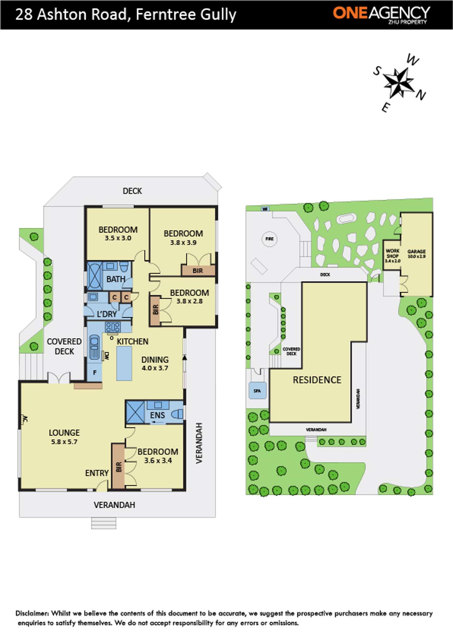 Floorplan of Homely house listing, 28 Ashton Road, Ferntree Gully VIC 3156
