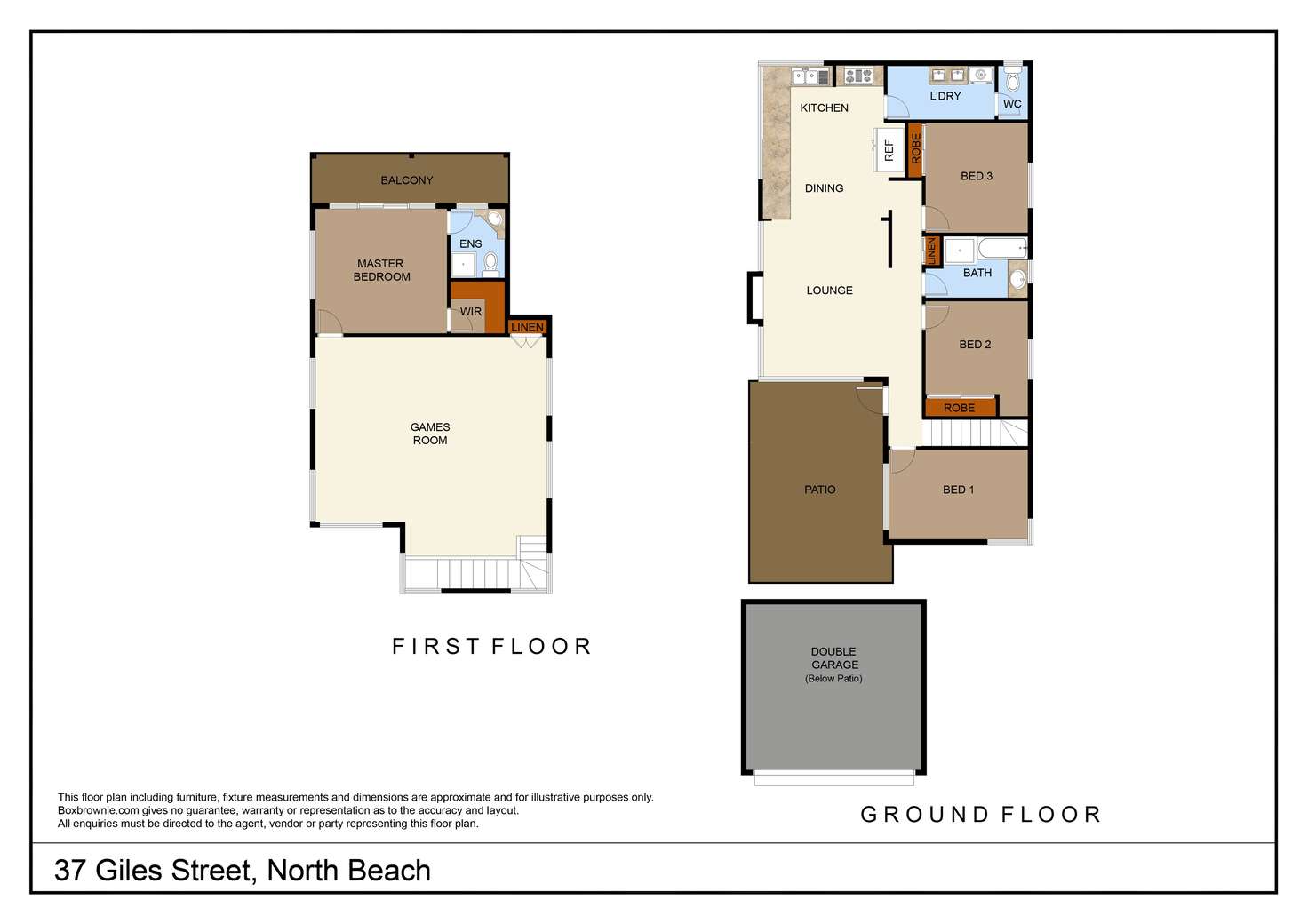 Floorplan of Homely house listing, 37 Giles Street, North Beach WA 6020