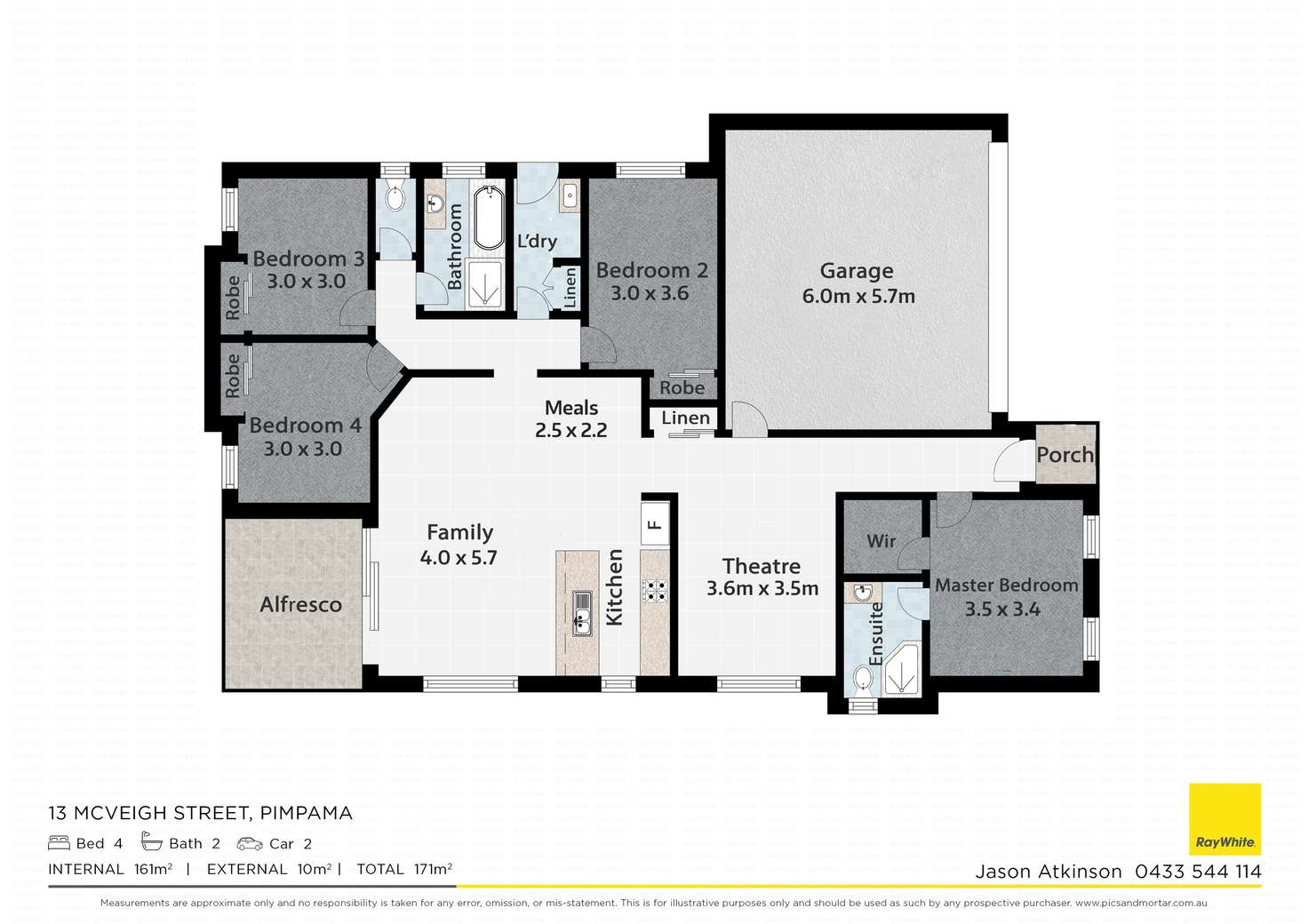 Floorplan of Homely house listing, 13 Mcveigh Street, Pimpama QLD 4209