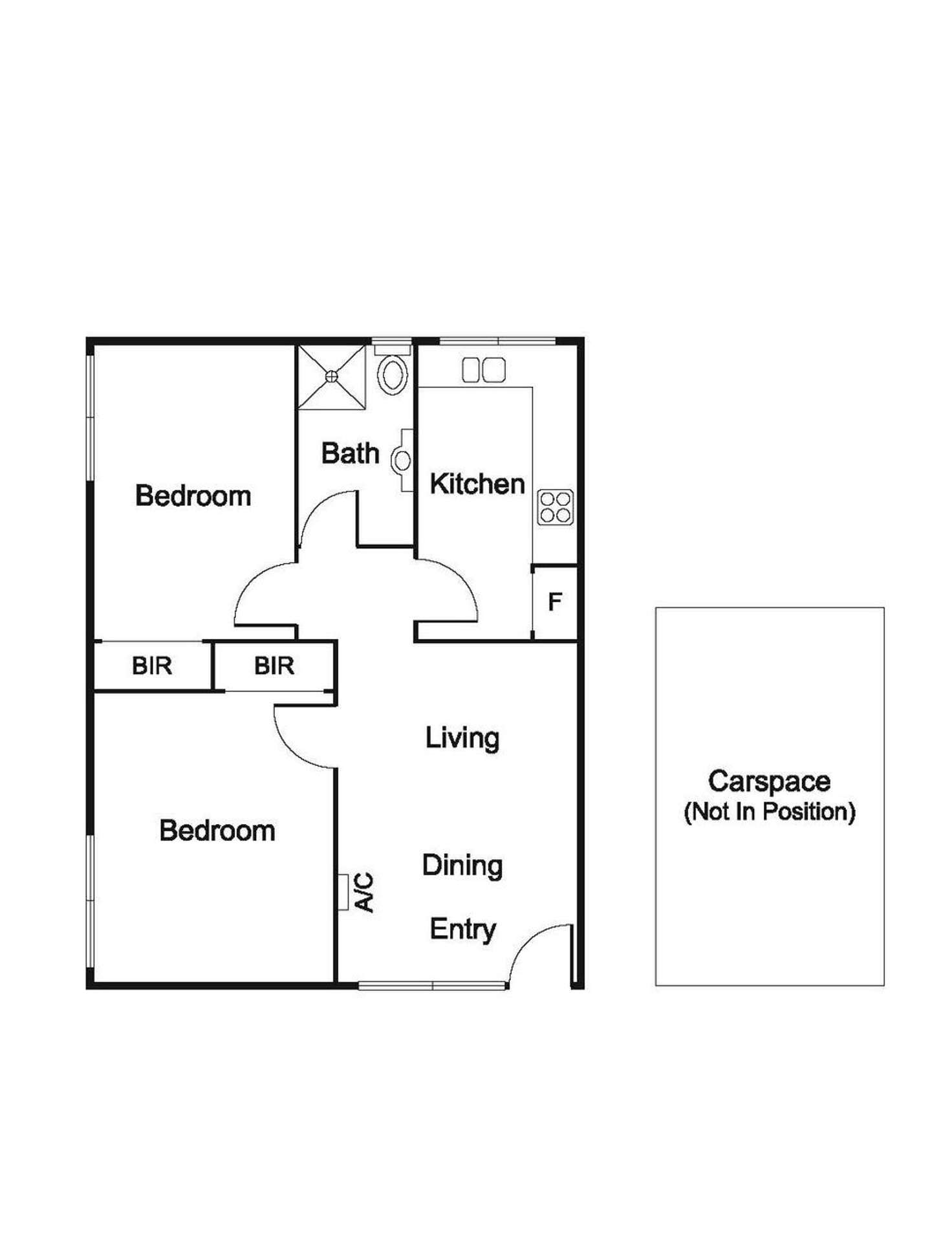 Floorplan of Homely apartment listing, 1/785 Warrigal Road, Bentleigh East VIC 3165