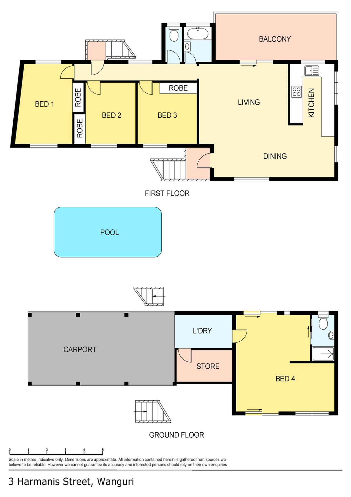 Floorplan of Homely house listing, 3 Harmanis Street, Wanguri NT 810